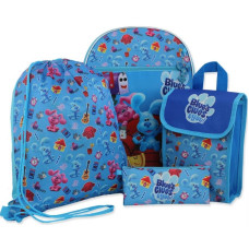 5PC Blue's Clues Backpack Set
