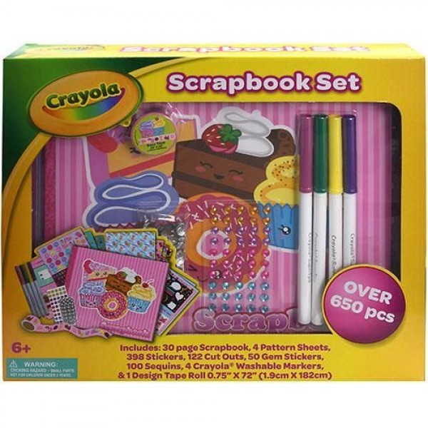 Download Wholesale Crayola Scrapbook Set